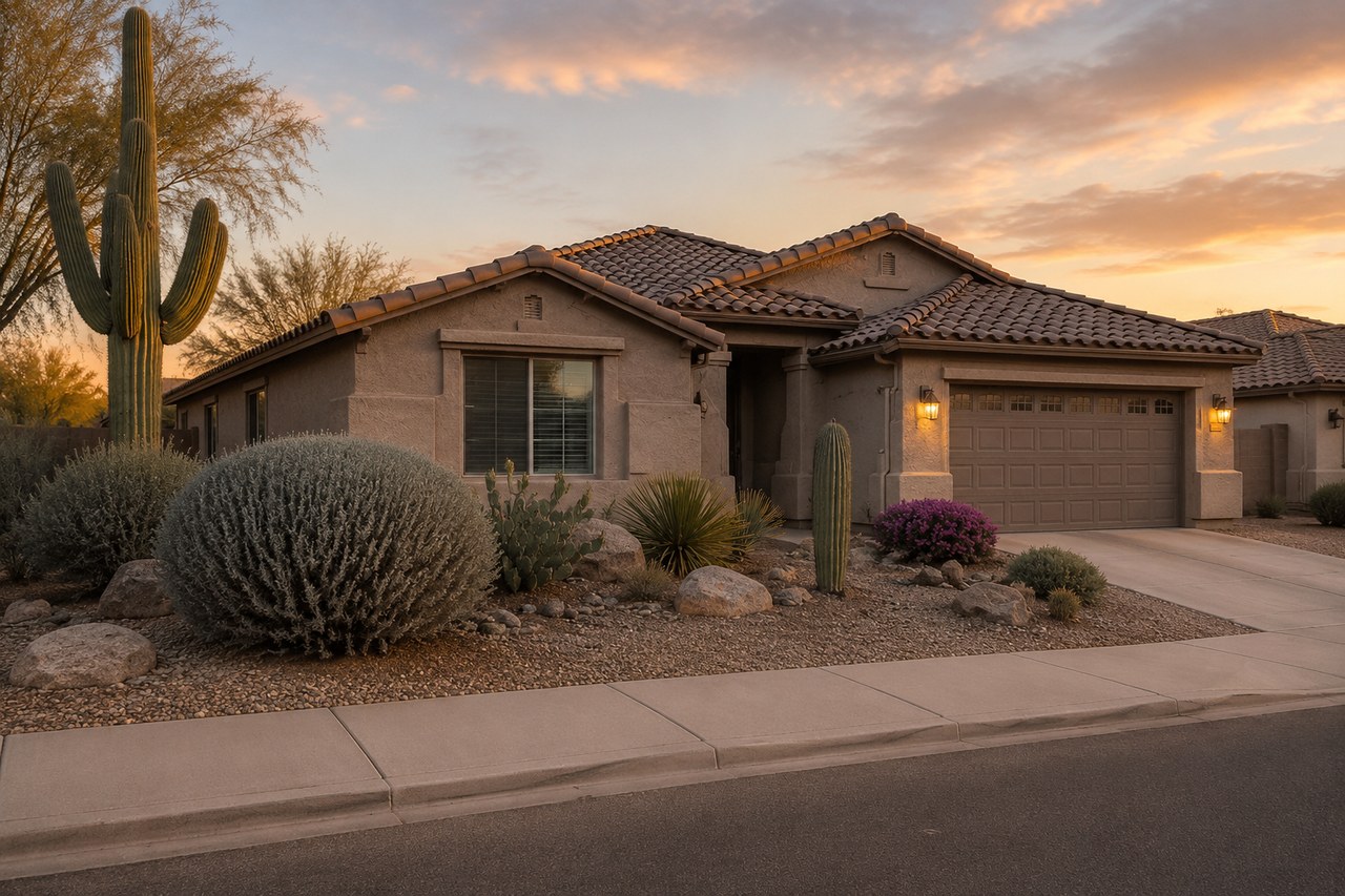 An Arizona home that may be sold during the probate process.
